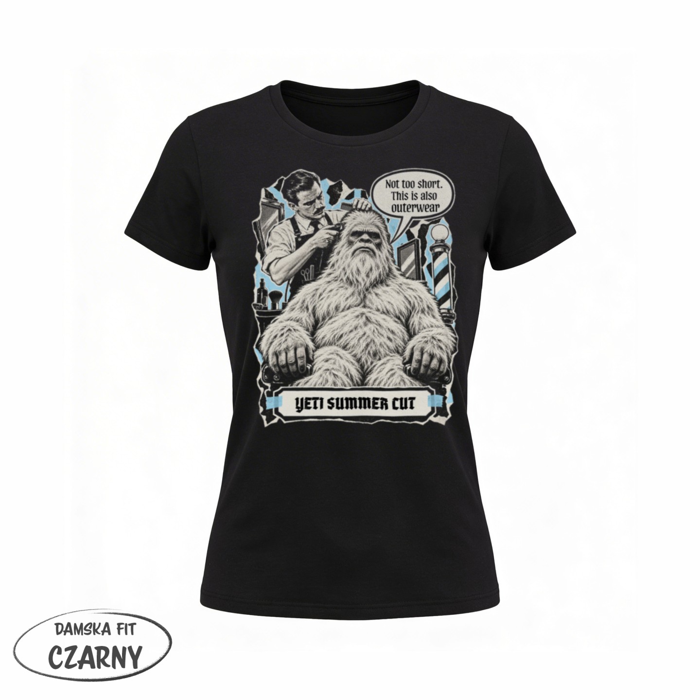 Barber - Yeti Summer Cut - variant - FRONT_MANEKIN_CLEAR_LABEL