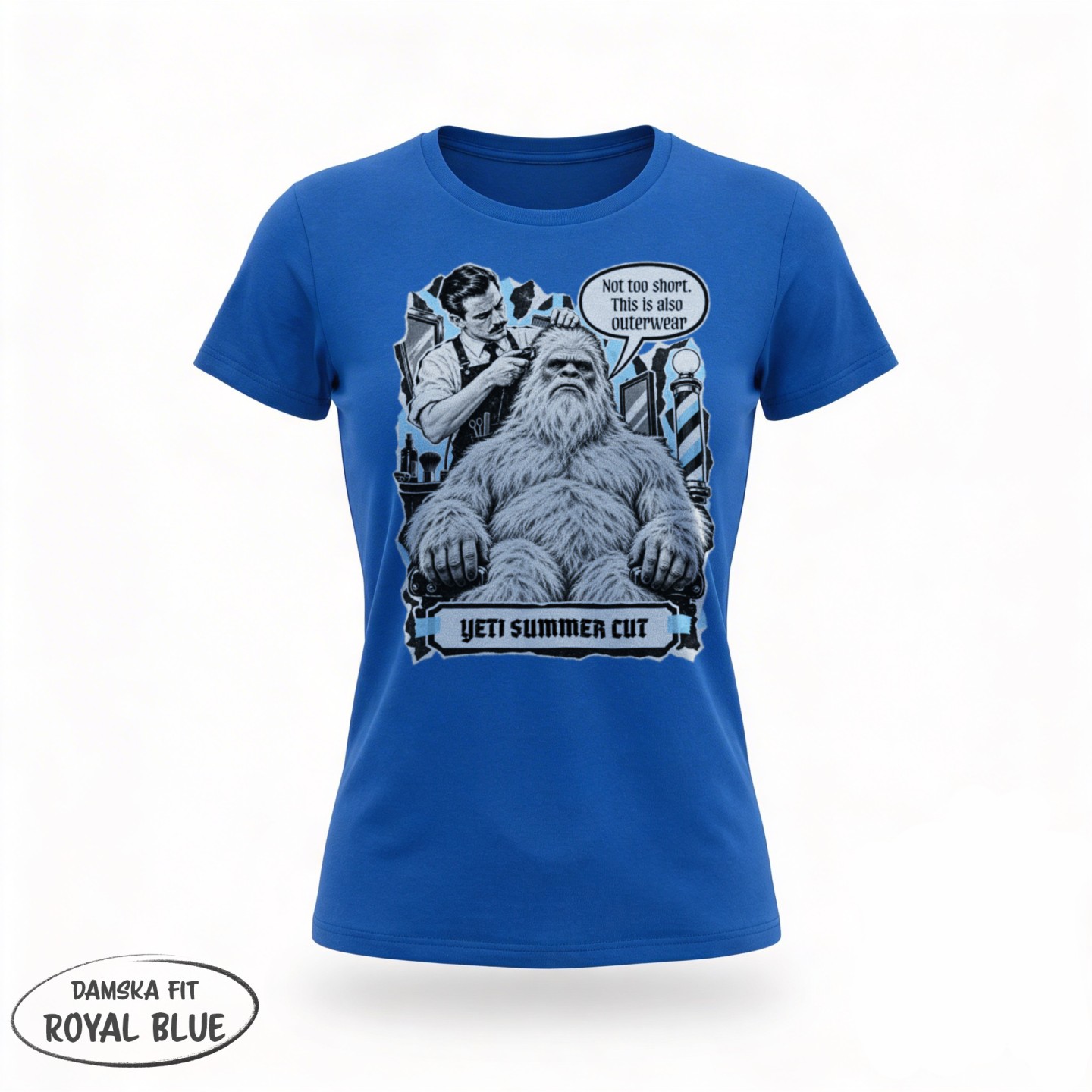 Barber - Yeti Summer Cut - variant - FRONT_MANEKIN_CLEAR_LABEL