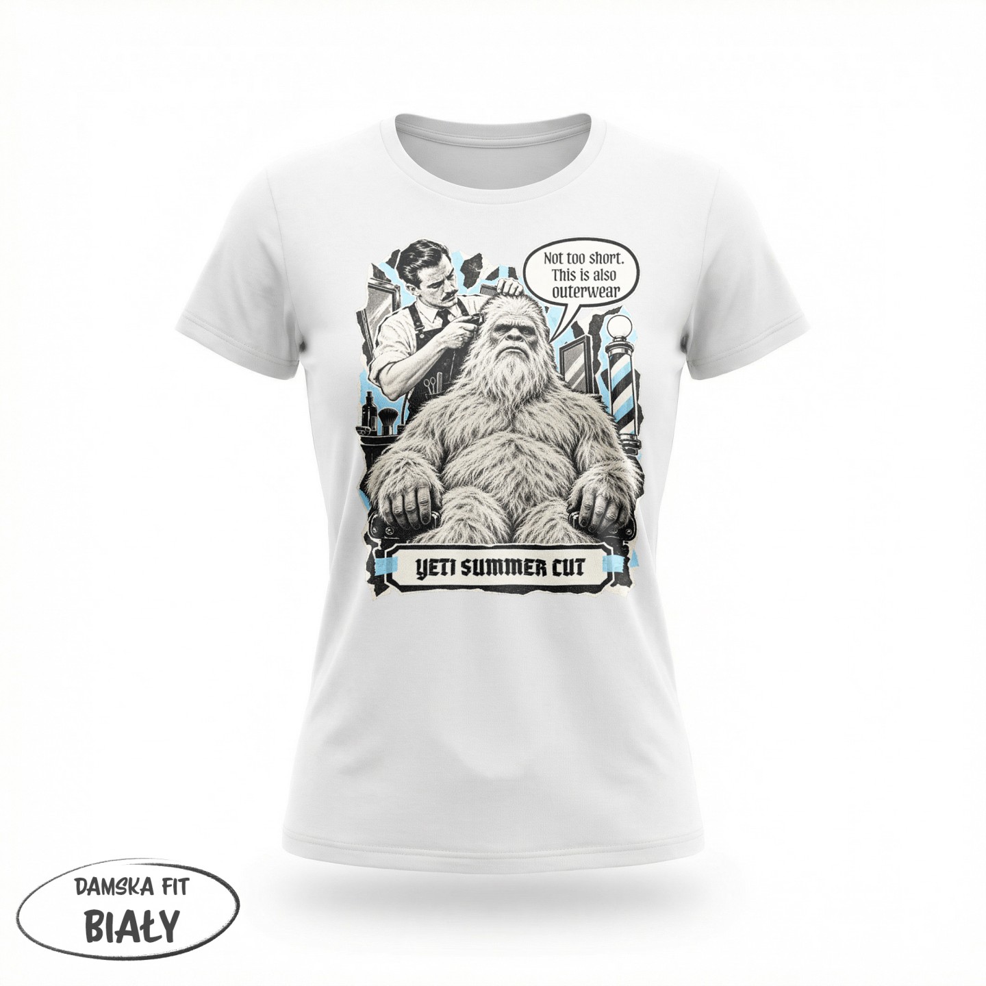 Barber - Yeti Summer Cut - variant - FRONT_MANEKIN_CLEAR_LABEL