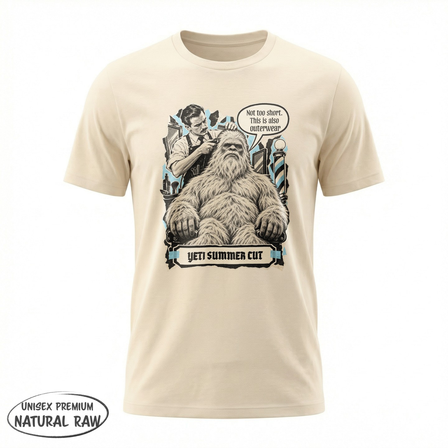 Barber - Yeti Summer Cut - variant - FRONT_MANEKIN_CLEAR_LABEL