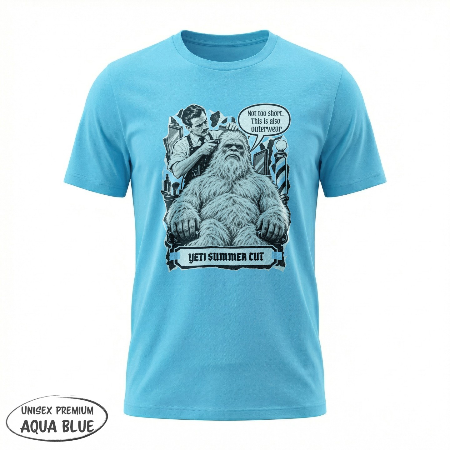 Barber - Yeti Summer Cut - variant - FRONT_MANEKIN_CLEAR_LABEL