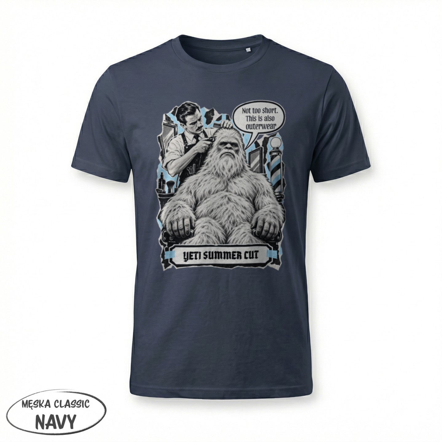 Barber - Yeti Summer Cut - variant - FRONT_MANEKIN_CLEAR_LABEL