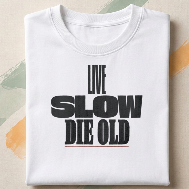 T-shirt z zabawnym hasłem typograficznym