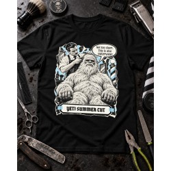 Koszulka Barber Yeti Summer Cut – Letnie Strzyżenie Potwora