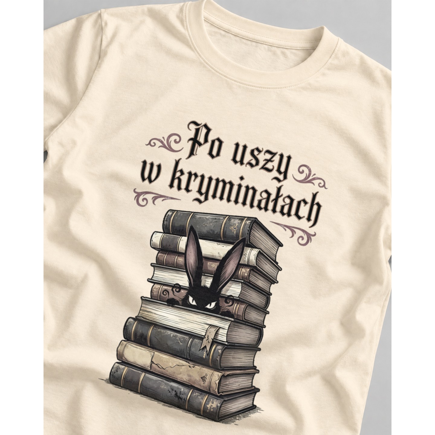 Koszulka Po Uszy w Kryminałach dla fana książek