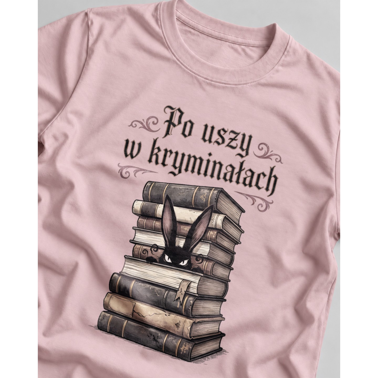 Koszulka Po Uszy w Kryminałach dla fana książek