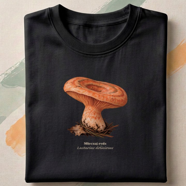 Koszulka z nadrukiem Lactarius deliciosus