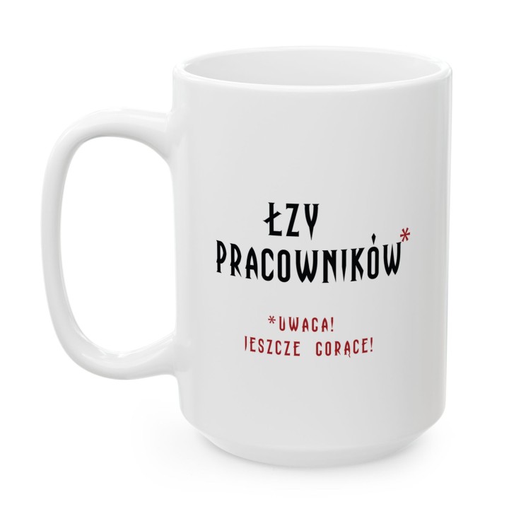 Kubek z nadrukiem „ASAP SRASAP” – śmieszny kubek korporacyjny