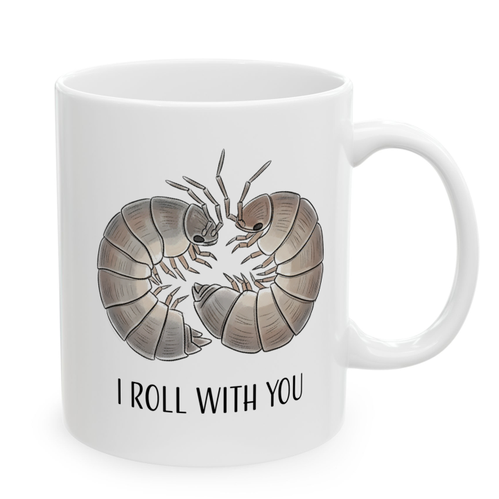 Kubek „I ROLL WITH YOU” – miłosna gra słów