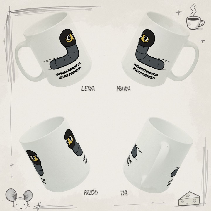 Kubek Zaprojektowany do dużych prędkości | Typowy Robak Motocykl Sportowy