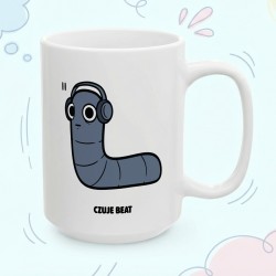Kubek z nadrukiem Czuje Beat – Typowy Robak dla fana muzyki