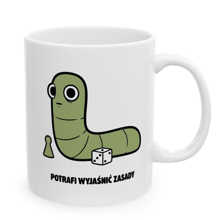 Kubek Potrafi wyjaśniać zasady | Typowy Robak dla fana planszówek