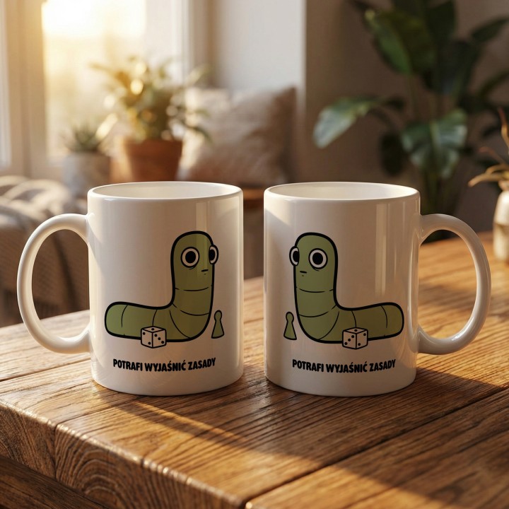 Kubek Potrafi wyjaśniać zasady | Typowy Robak dla fana planszówek