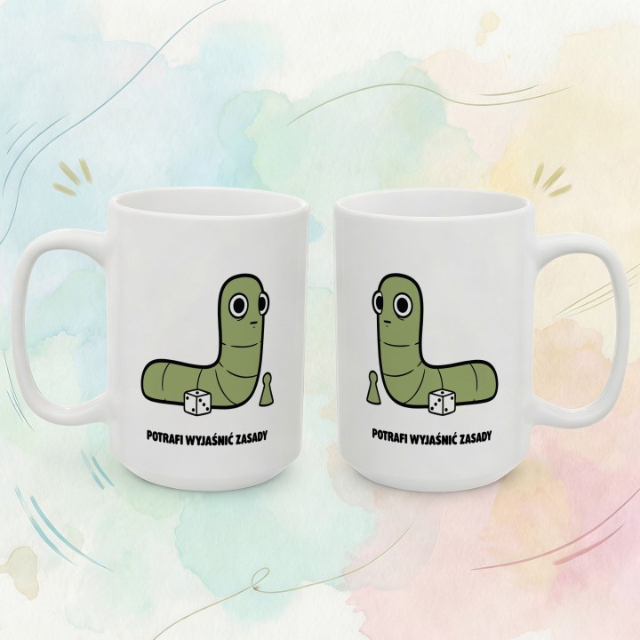 Kubek Potrafi wyjaśniać zasady | Typowy Robak dla fana planszówek