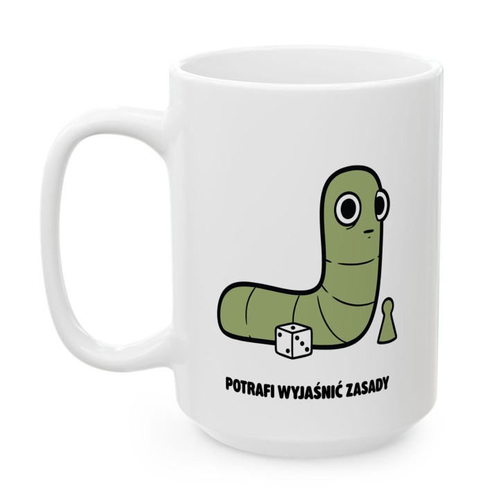 Kubek Potrafi wyjaśniać zasady | Typowy Robak dla fana planszówek