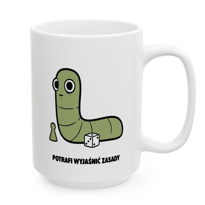 Kubek Potrafi wyjaśniać zasady | Typowy Robak dla fana planszówek