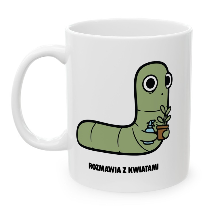 Kubek Rozmawia z kwiatami | Typowy Robak dla miłośnika roślin
