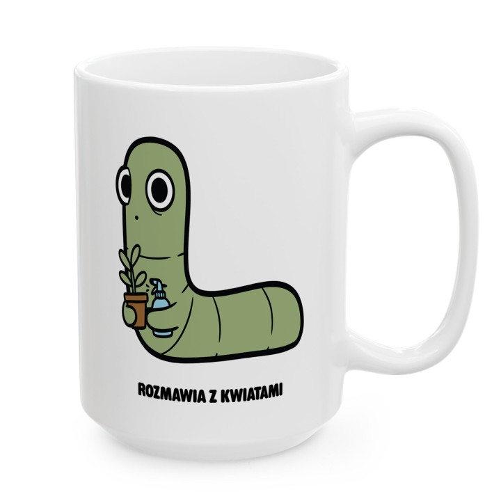 Kubek Rozmawia z kwiatami | Typowy Robak dla miłośnika roślin