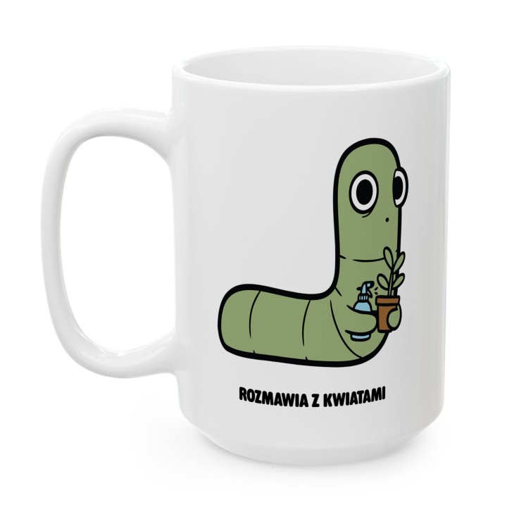 Kubek Rozmawia z kwiatami | Typowy Robak dla miłośnika roślin