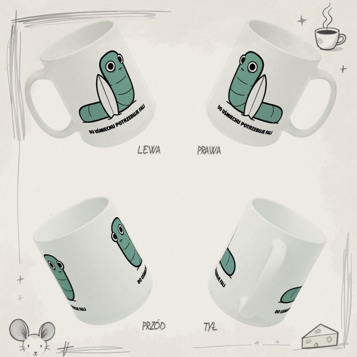 Kubek Rytm znajduje w krokach | Typowy Robak dla biegacza