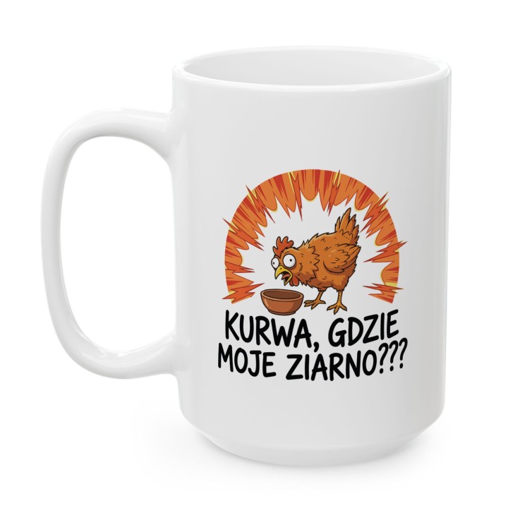 Śmieszny Kubek Prezent Dla Freelancera Kurwa Gdzie Moje Ziarno Hajs