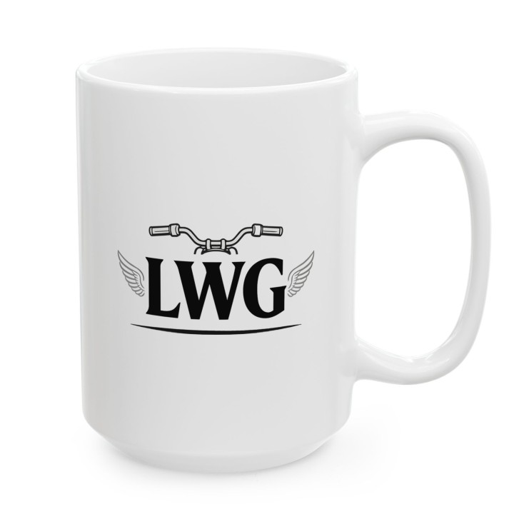 Kubek LWG Lewa W Górę Prezent Dla Motocyklisty Motor