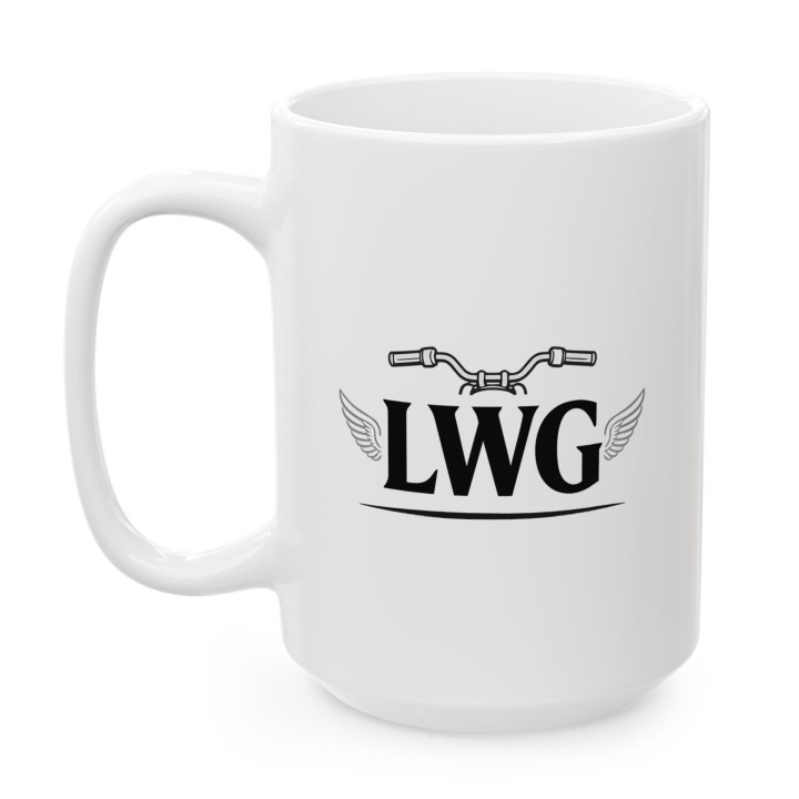 Kubek LWG Lewa W Górę Prezent Dla Motocyklisty Motor