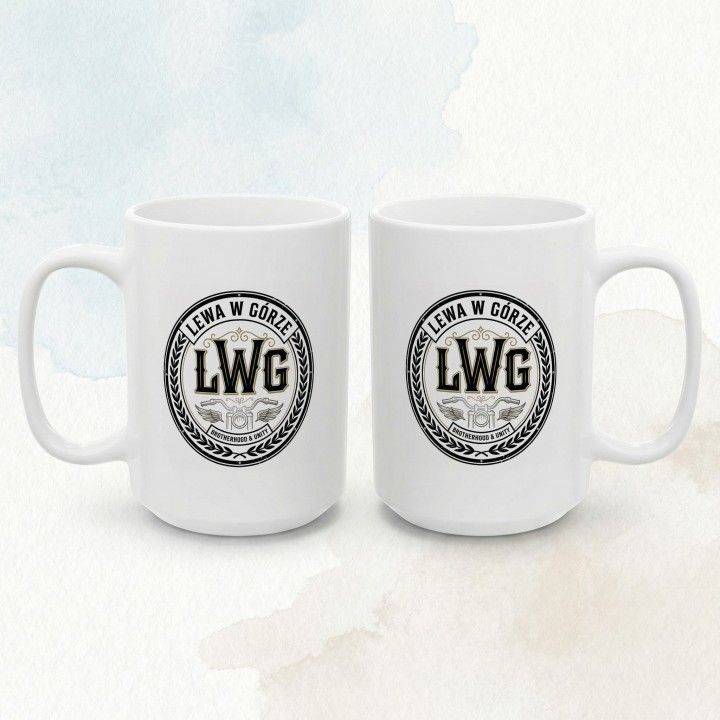 Kubek Lewa W Górze Brotherhood Prezent Dla Motocyklisty Motor