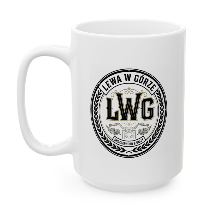 Kubek Lewa W Górze Brotherhood Prezent Dla Motocyklisty Motor
