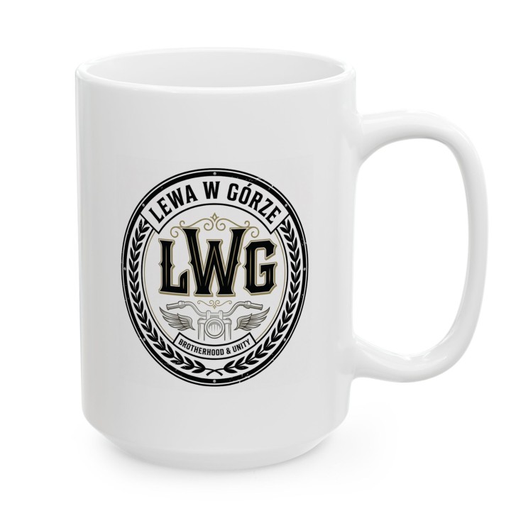 Kubek Lewa W Górze Brotherhood Prezent Dla Motocyklisty Motor