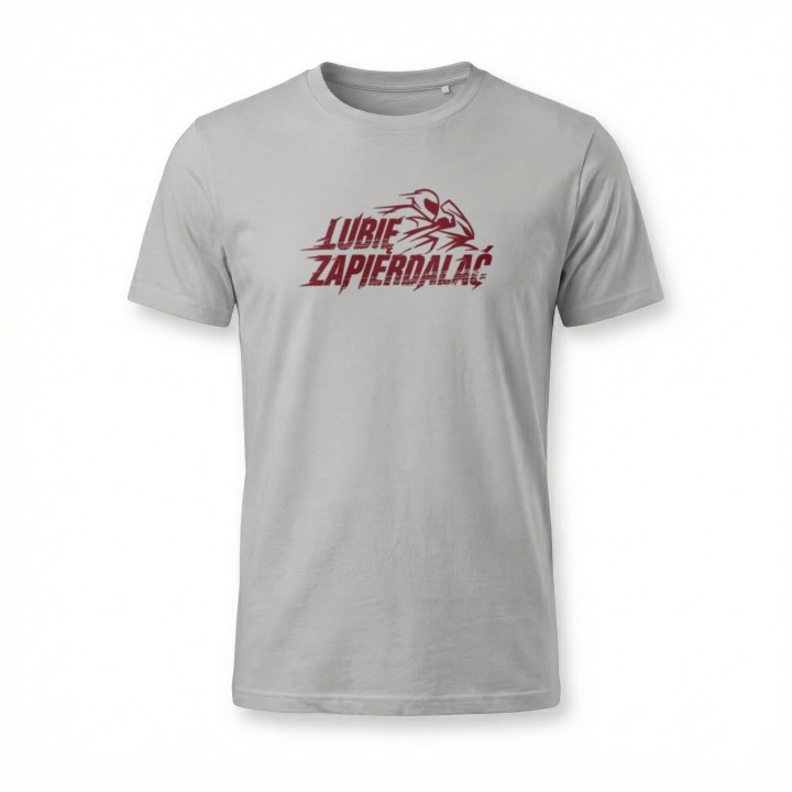 Koszulka Lubię Zapierdalać | T-shirt dla Motocyklisty | Prezent dla Fana Prędkości