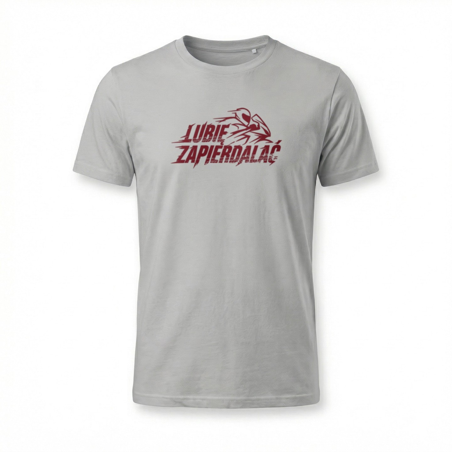 Koszulka z nadrukiem Lubię Zapierdalać – t-shirt dla motocyklisty z charakterem