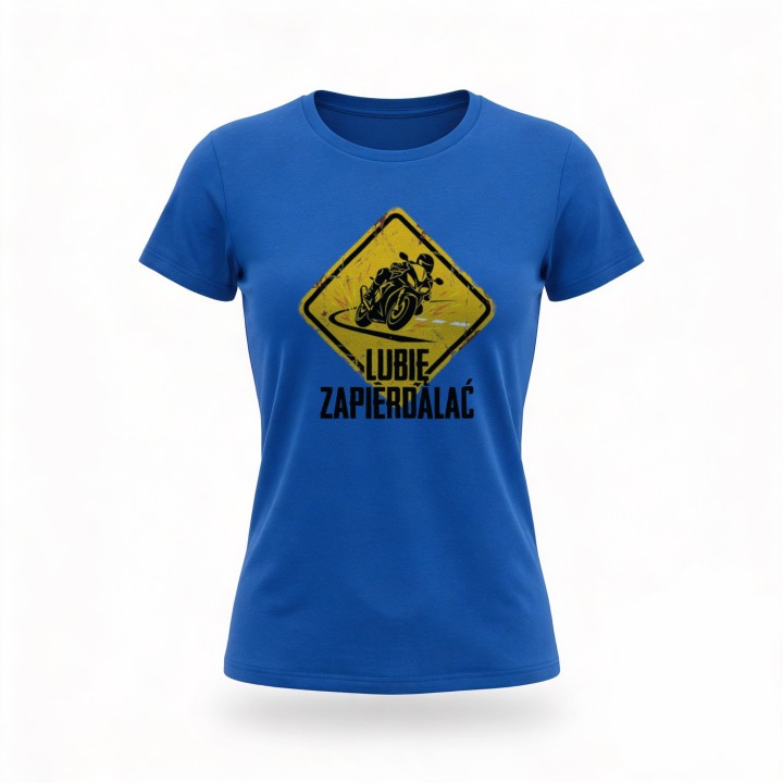 Koszulka Lubię Zapierdalać | Znak Ostrzegawczy