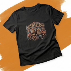 Koszulka z nadrukiem Jazda z kurami! – gang kurczaków w streetwearze