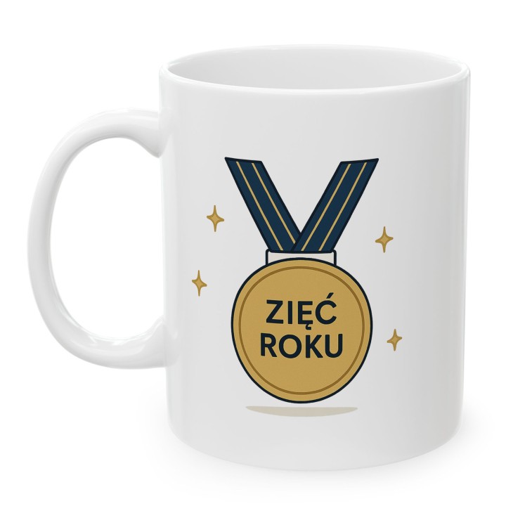 Kubek „Medal” – Prezent od Teściów lub Partnera
