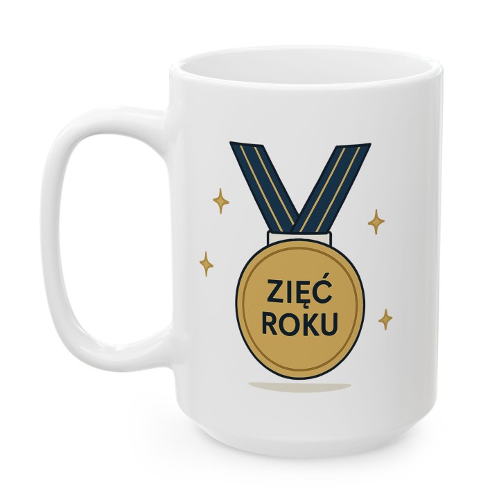 Kubek „Medal” – Prezent od Teściów lub Partnera