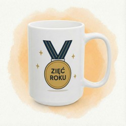 Kubek „ZIĘĆ ROKU” – medal za bycie super zięciem
