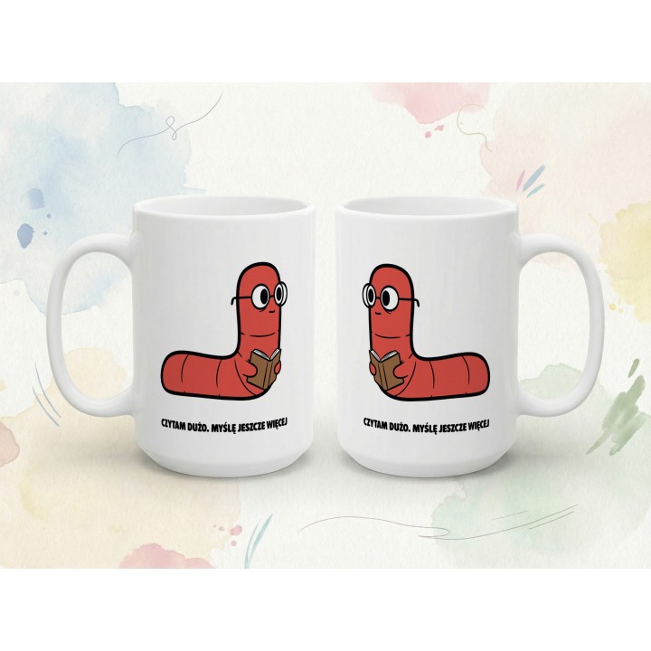 Kubek personalizowany Własny Tekst i Postać hobby TYPOWY ROBAK