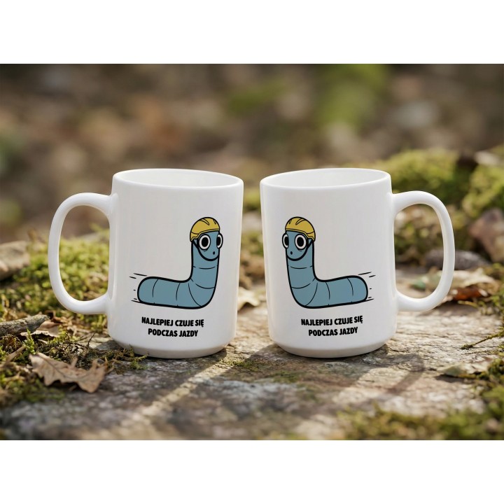 Kubek personalizowany Własny Tekst i Postać hobby TYPOWY ROBAK