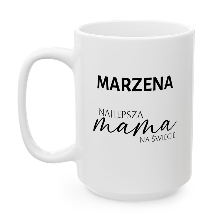 Personalizowany kubek dla mamy z imieniem | Najlepsza Mama na Świecie