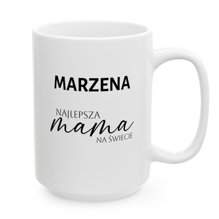 Personalizowany kubek dla mamy z imieniem | Najlepsza Mama na Świecie