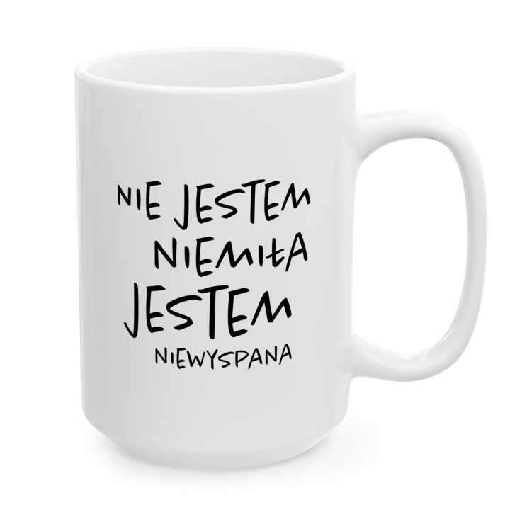 Kubek Nie Jestem Niemiła Jestem Niewyspana - Ironia na Rano