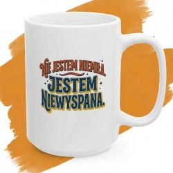Kubek Retro Nie Jestem Niemiła Jestem Niewyspana