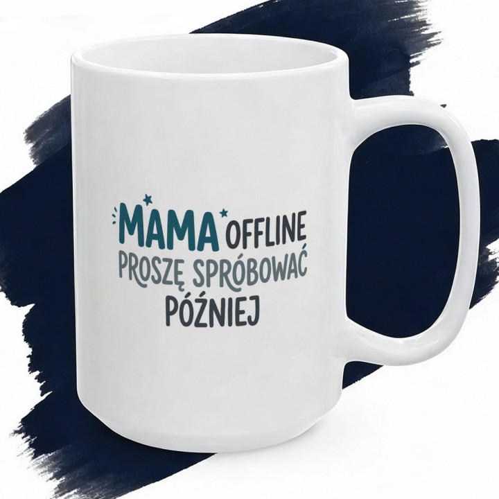 Kubek Mama Offline – proszę spróbować później