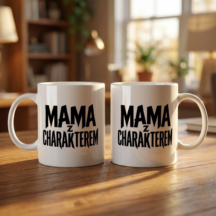 Kubek dla mamy z charakterem | Prezent dla silnej kobiety