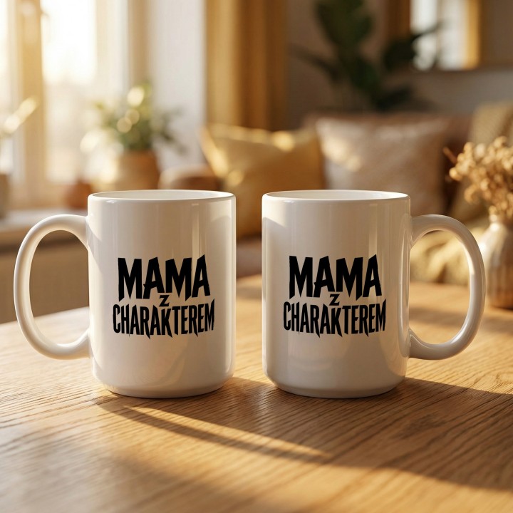 Kubek dla mamy z charakterem | Prezent dla silnej kobiety