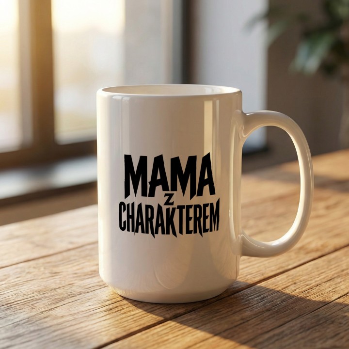 Kubek dla mamy z charakterem | Prezent dla silnej kobiety