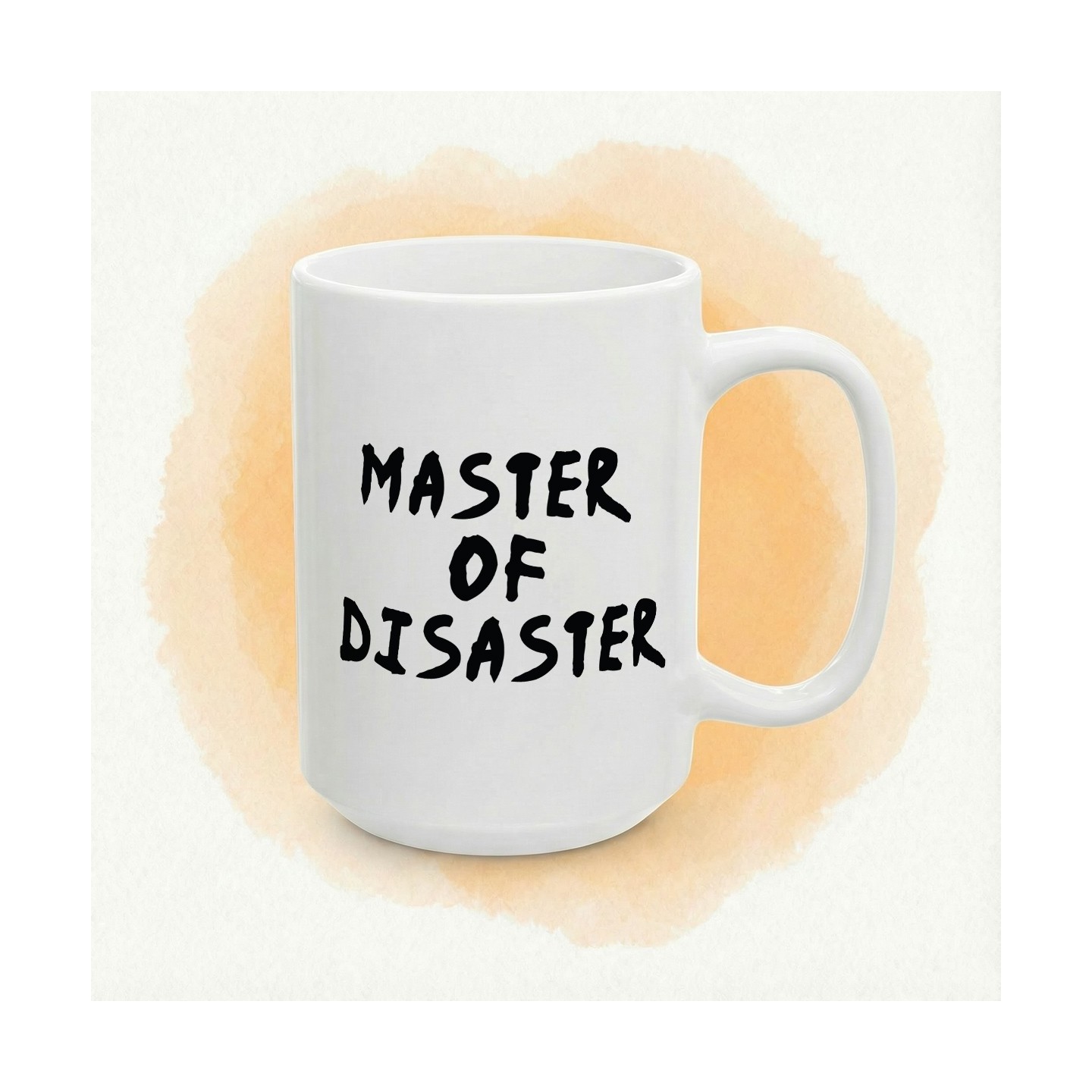 Kubek „MASTER OF DISASTER” dla mistrza i mistrzyni chaosu
