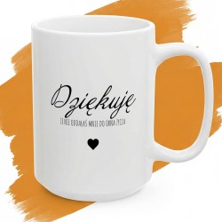 Kubek ceramiczny Dziękuję że nie oddałaś mnie do okna życia- dla mamy