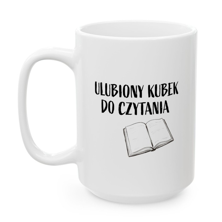 Kubek dla czytelnika Ulubiony Kubek Do Czytania Prezent mól książkowy